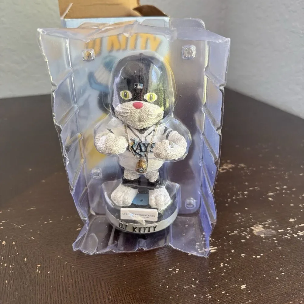 DJ Kitty Toothbrush Holder Tampa Bay Rays Mascot SGA Stadium Giveaway Souvenir